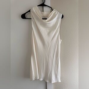 FRAME, NWT Silk Cowl Neck Tank/Blouse, Size Small